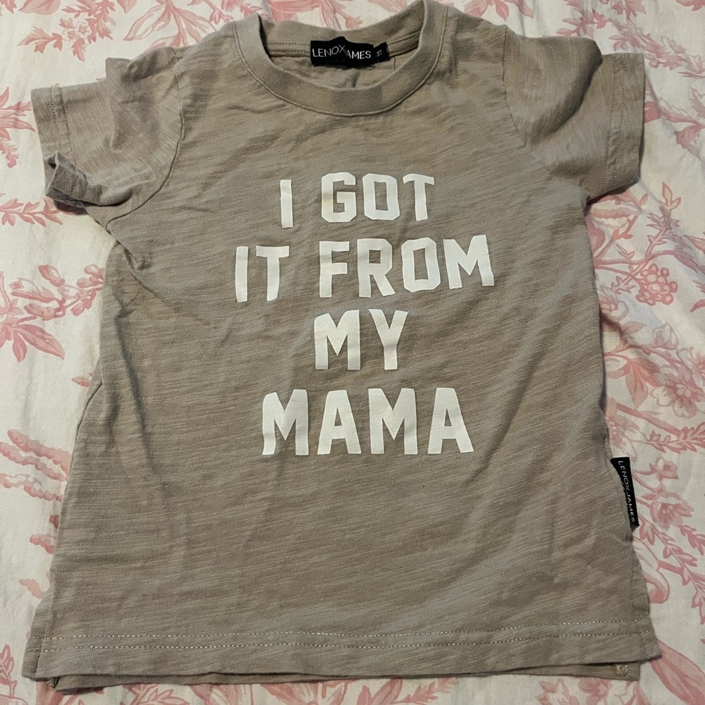 Lenox James tee